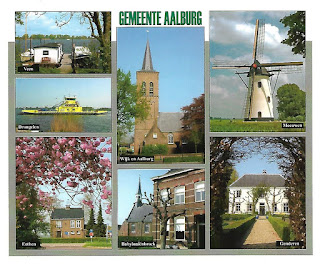 Carte postale Gemeente Aalburg, Pays-Bas