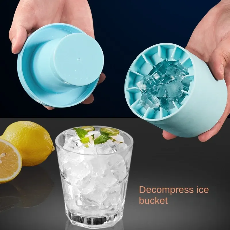 Cylinder Silicone Ice Cube Mold