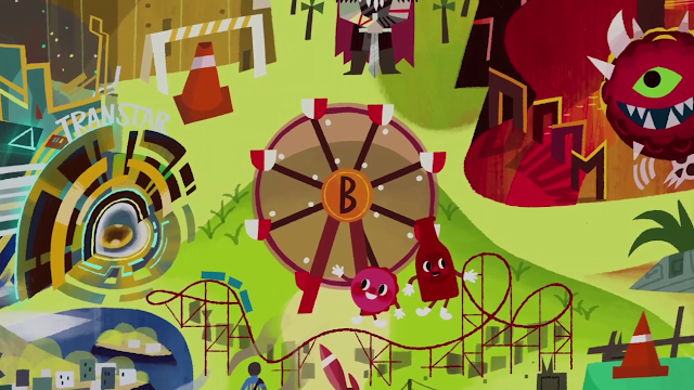 Bethesda Bethesdaland land E3 2017 cartoon ferris wheel