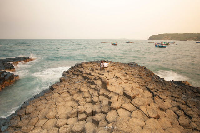 Hoàng hôn tại Gành Đá Đĩa, Phú Yên