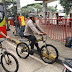  Amankan Mudik 2024 di Rest Area Tangerang, Polisi Gelar Patroli Sepeda