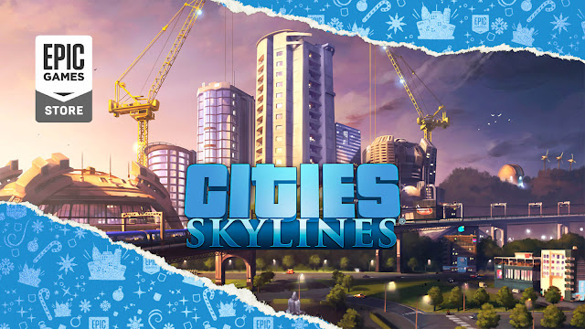 cities skylines free pc game epic games store city-building simulation game colossal order paradox interactive