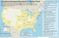 14 U.S. Nuclear Plants Closing or at Risk (Credit: insideclimatenews.org) Click to Enlarge.