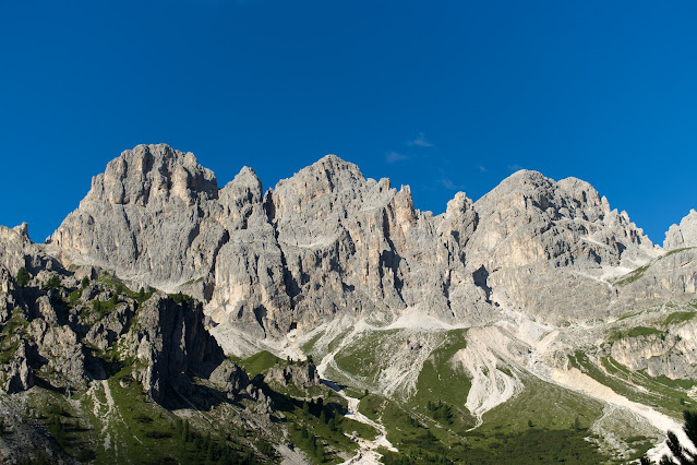 Le cime dei Mugoni viste da Gardeccia