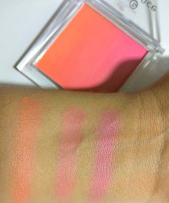 Essence Heat Wave Blush Up swatches