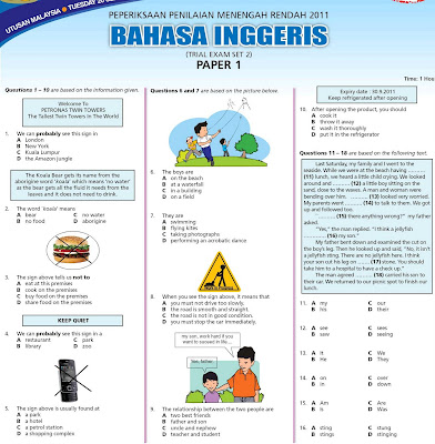 Soalan Ulangkaji Bahasa Melayu Tingkatan 1 - Lamaran H