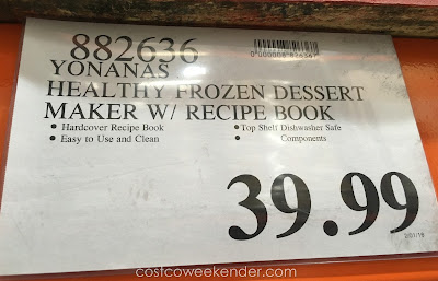 Deal for the Dole Yonanas Healthy Frozen Dessert Maker at Costco