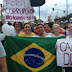 Gaby Amarantos participa de protesto em Belém