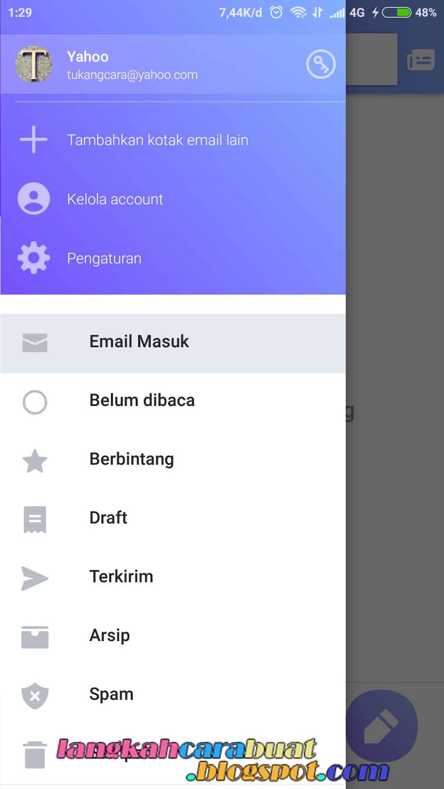  DAFTAR  YAHOO Cara Mendaftar dan Buat Email  Baru  di Yahoo 