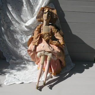 French Antique Boudoir Doll