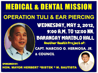 Requested by Capt. Jun Hermosa, Sponsored by Mayor Herbert 'Bistek' Bautista