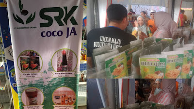 Coco JA  Brand Asal Kajang Ikut Pameran produk UMKM di Festival Pinisi Xll 2022