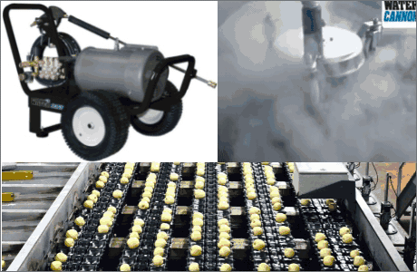 Water Cannon Pressure Washer - Mosmatic