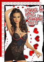 Naughty Valentine Day Card