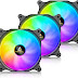 Antec 120mm Case Fan, RGB Case Fans, PC Fan, 4-PIN RGB, F12 Series 5 Packs