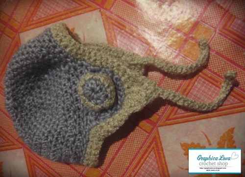  Pola  Gratis Crochet  Topi Bayi  Earflap She Nisa