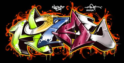 graffiti alphabet, graffiti letters, alphabet graffiti