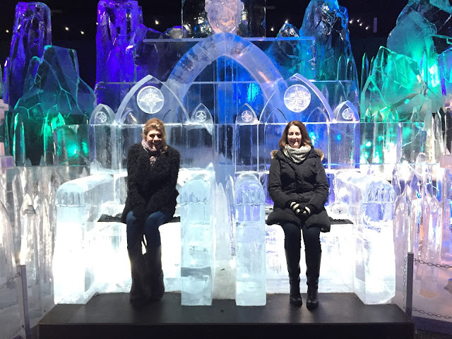 Ice throne at Winter Wonderland