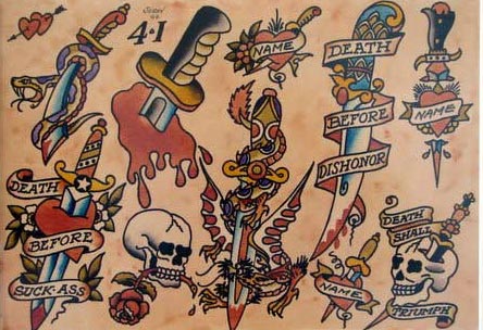 Old School Tattoo Flash 