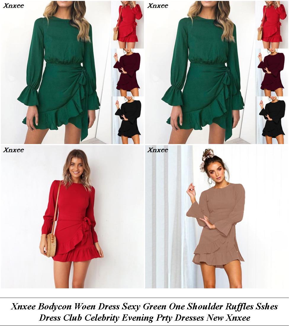 Fashion Dresses On Sale - Hija Fashion Online Shop Deutschland - Lue And Tan Dress Shoes