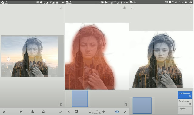 How To Use Double Exposure In Snapseed ?