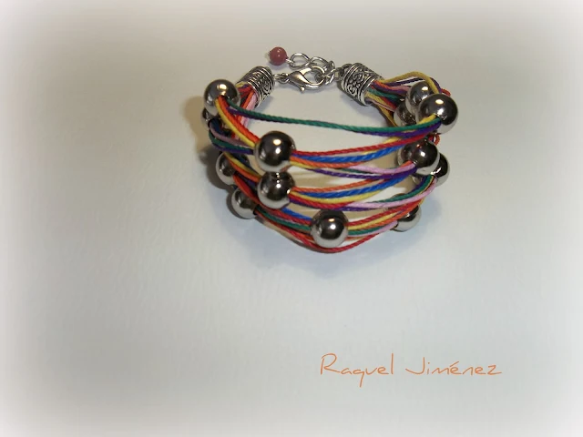 pulsera multicolor