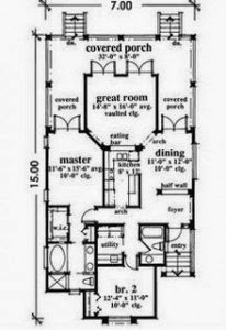 Desain Rumah Minimalis 1 Lantai Ukuran 6X15