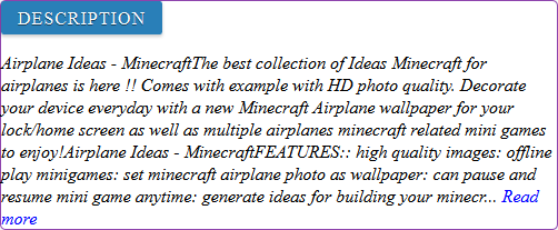 Airplane Ideas - Minecraft game review