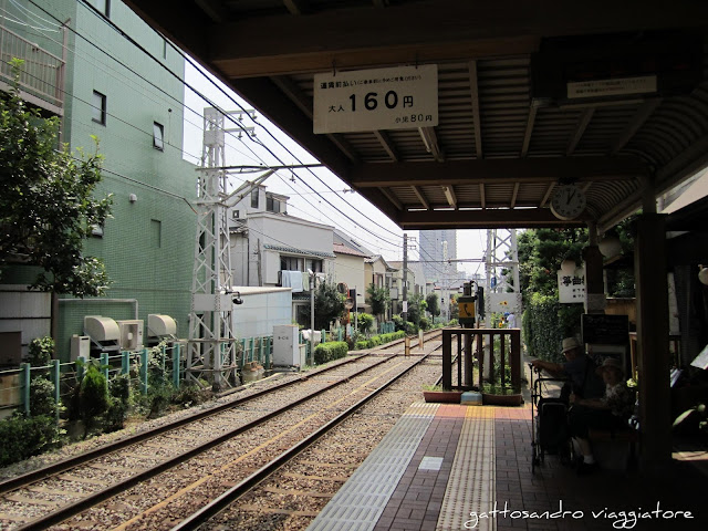 tram storico di Tokyo