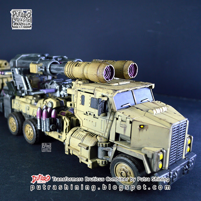 Toy Custom Paint: Transformers Bruticus Combiner by Putra Shining