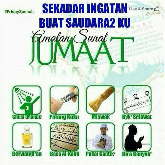 amalan sunat hari jumaat