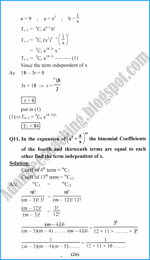 mathematical-induction-and-binomial-theorem-exercise-8-3-mathematics-11th