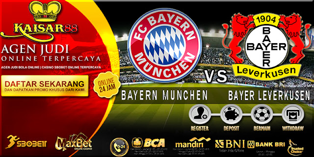 PREDIKSI BAYERN MUNCHEN VS LEVERKUSEN 19 AGUSTUS 2017