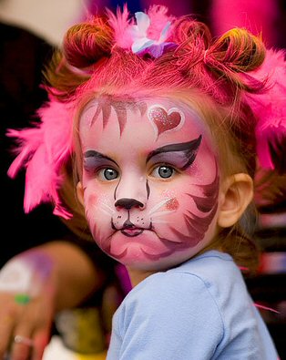 girls face paint pictures