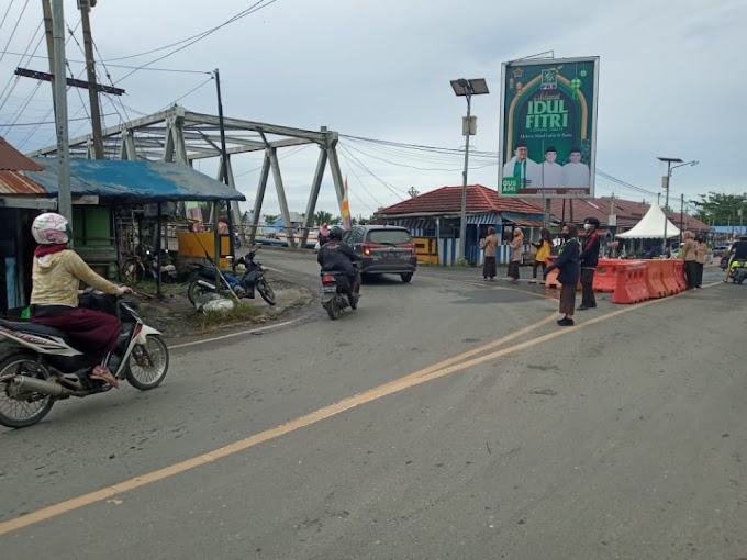 Gabungan Pramuka Kusan Hilir Galang Dana untuk Korban Banjir Satui