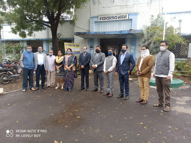 Organization of National Lok Adalat.
