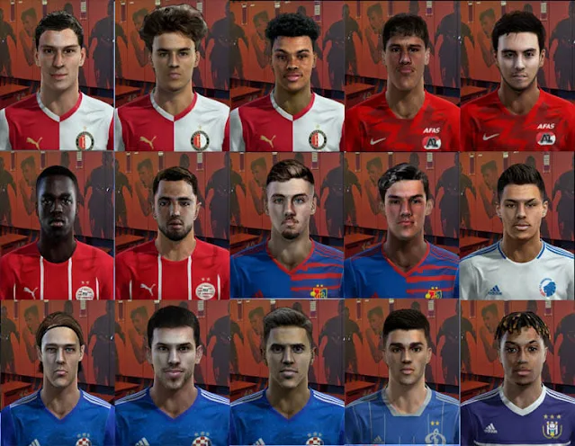 Facepack Young Player European 2022 For PES 2013