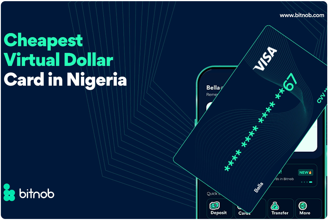 Bitnob's Virtual Dollar Card