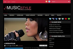 MusicStyle Blogger Template