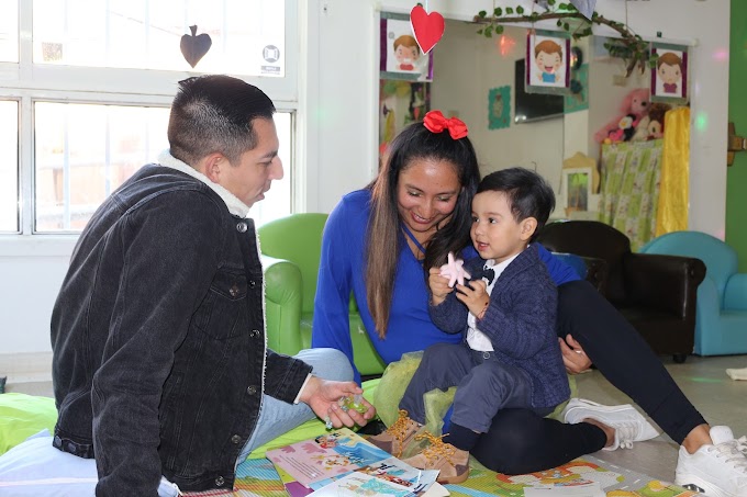 Niñas y niños celebran el Día del Libro en jardines de Integra