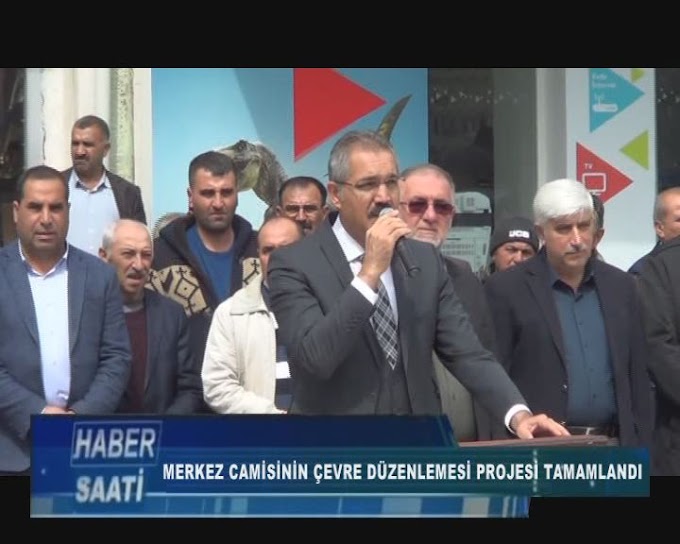 TURHAL MERKEZ CAMİSİNİN ÇEVRE DÜZENLEME PROJESİ TAMAMLANDI.