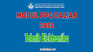 Download Modul Teknik Elektronika Pedagogik pdf dan Teknik Elektronika Profesional pdf PPG Daljab 2022 pdf