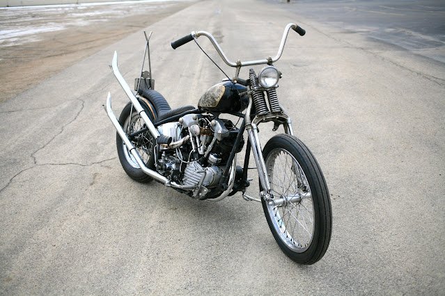 Harley Davidson Knucklehead By Wrecked Metals