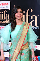 Samantha Ruth Prabhu Smiling Beauty in strange Designer Saree at IIFA Utsavam Awards 2017  Day 2  Exclusive 34.JPG