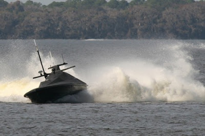 Tàu tuần tra không người lái Interceptor của Hải quân Mỹ.