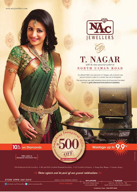 Trisha NAC Jewellers Latest Posters