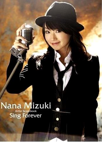 Foto de Nana Mizuki en portada de disco