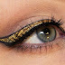 Trend Of Golden Eyeliner In Wedding Makuep