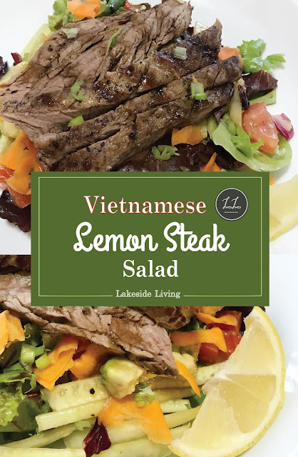 Lemon Steak Salad Recipe