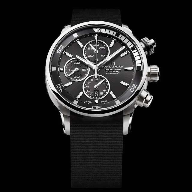 Maurice Lacroix Pontos S Watch black